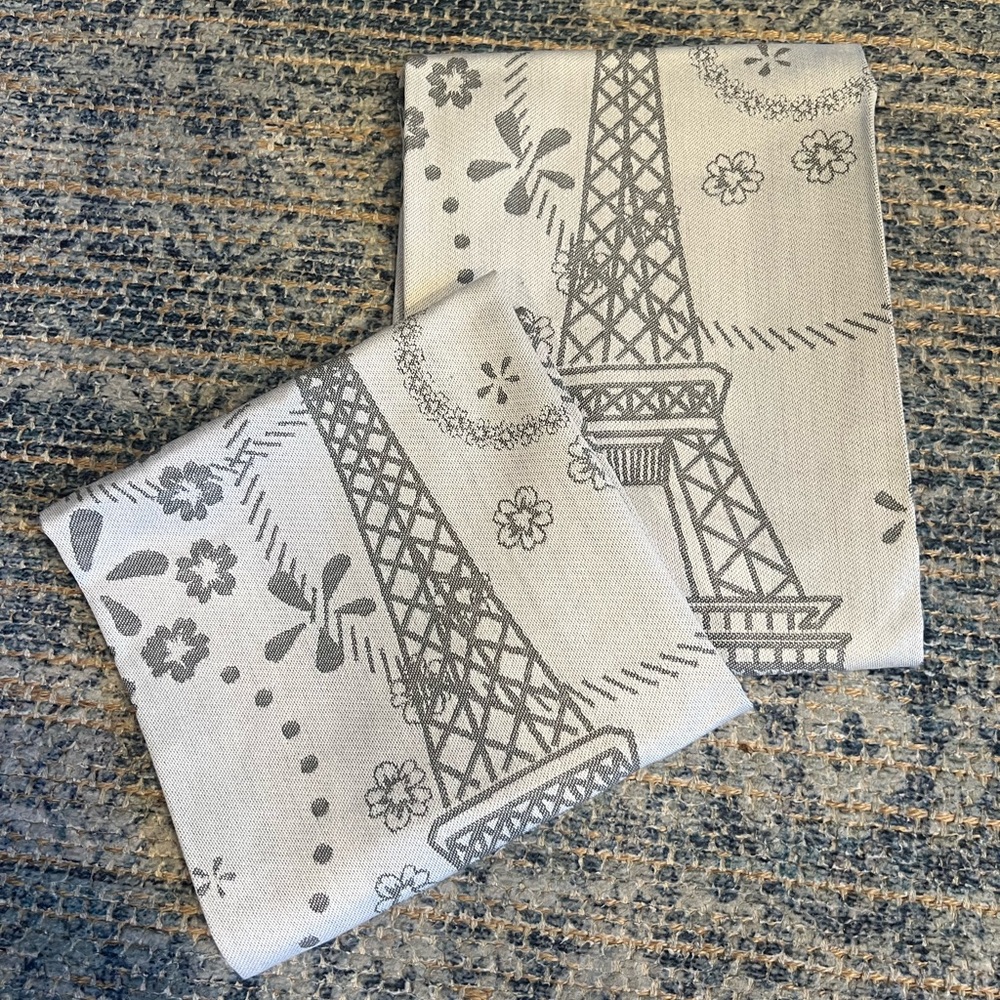 Garnier Thiebaut Eiffel Tower Kitchen Tea Towel - NWOT - Picture 5 of 5